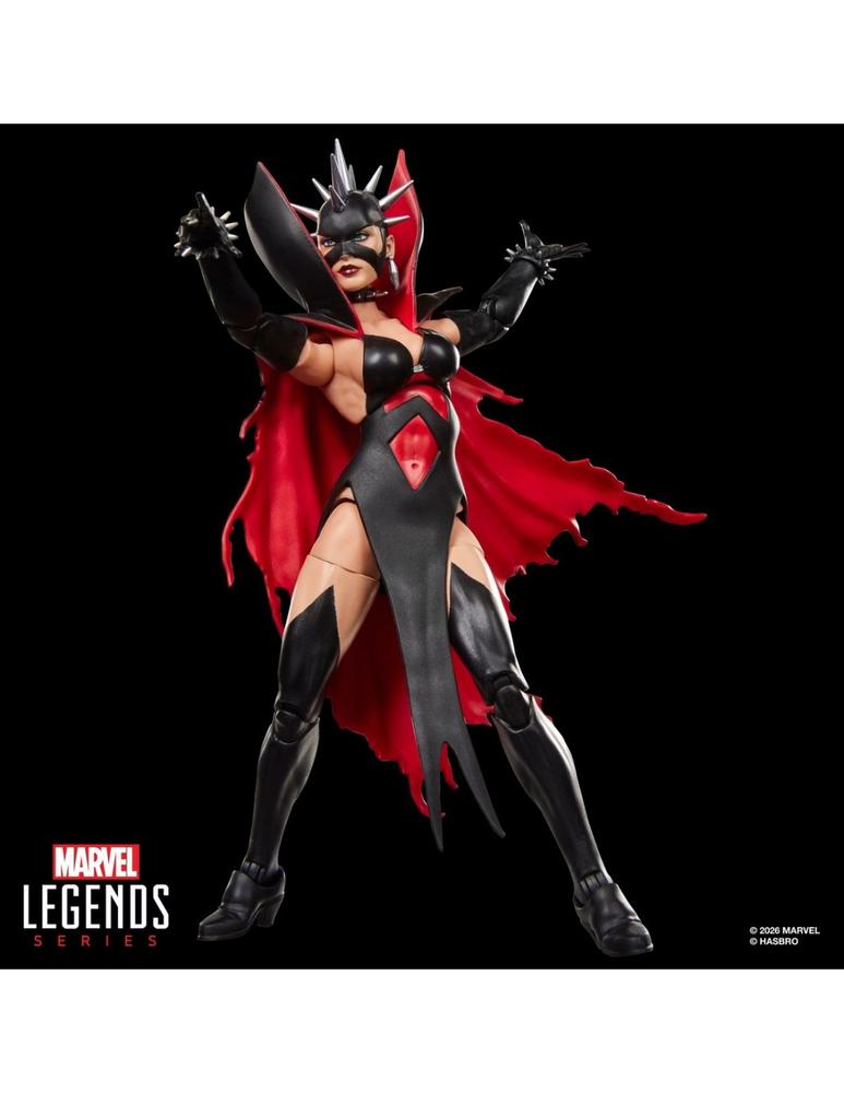 Figura hasbro marvel legends series x magic: the gathering malice (sue storm)