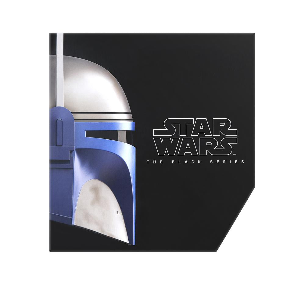 Réplica casco electrónico hasbro star wars the black series jango fett