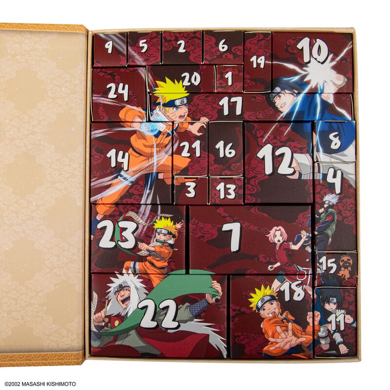 Calendario de adviento cinereplicas naruto rasengan 2026