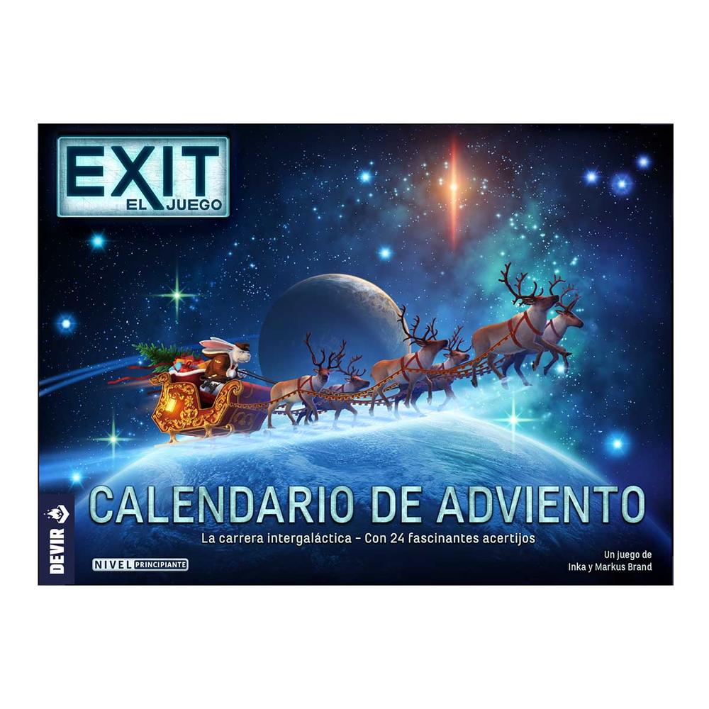 Calendario de adviento exit la carrera intergalactica