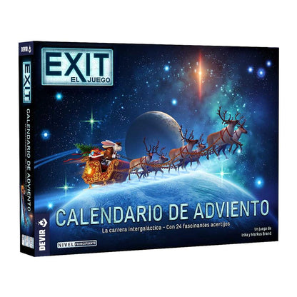 Calendario de adviento exit la carrera intergalactica