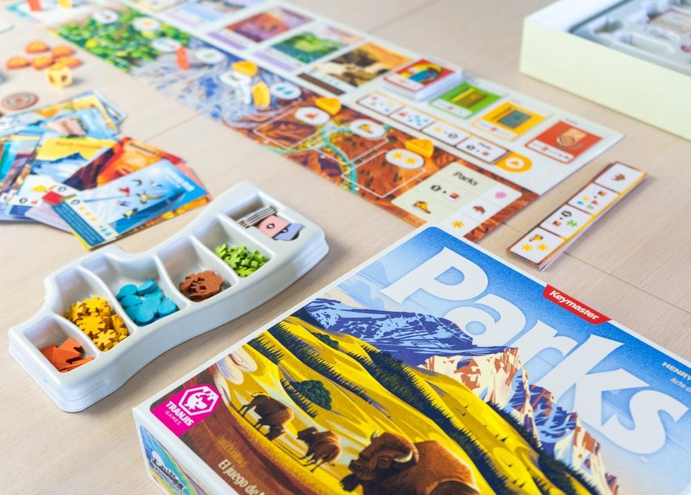 Juego de mesa parks (2ª edición)