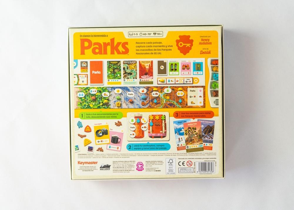 Juego de mesa parks (2ª edición)