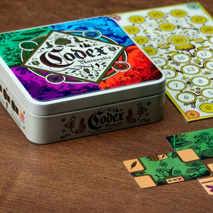 Juego de mesa codex naturalis