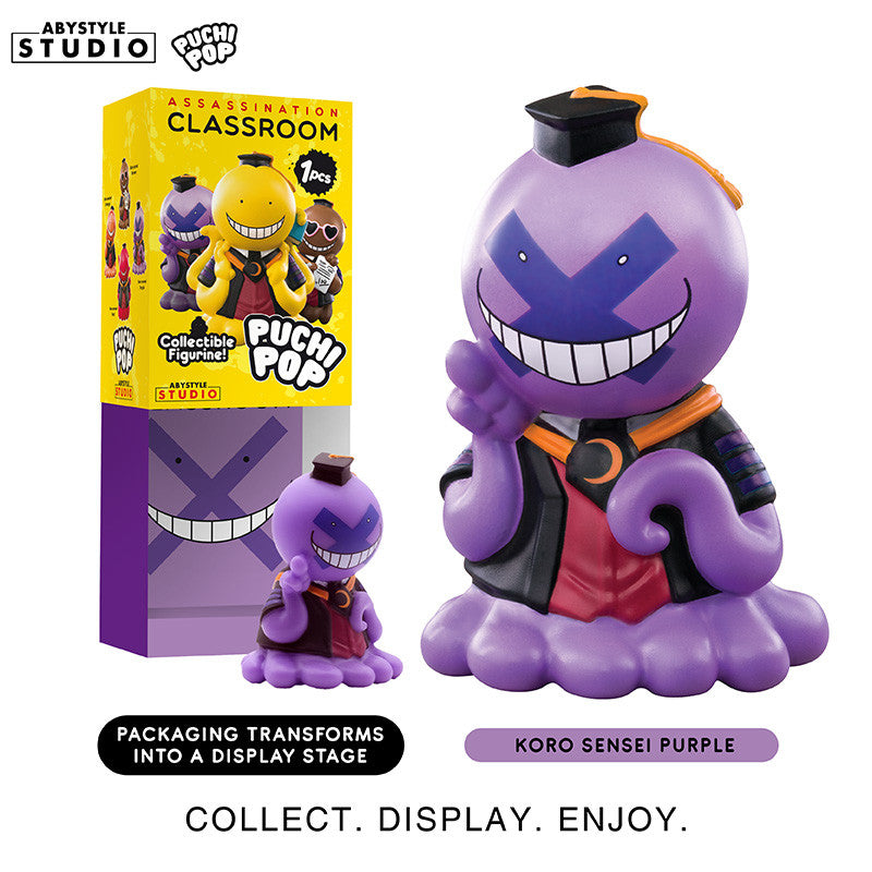 Figura puchipop abystyle assassination classroom 1 unidad aleatoria