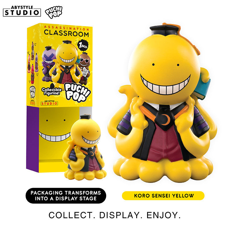 Figura puchipop abystyle assassination classroom 1 unidad aleatoria
