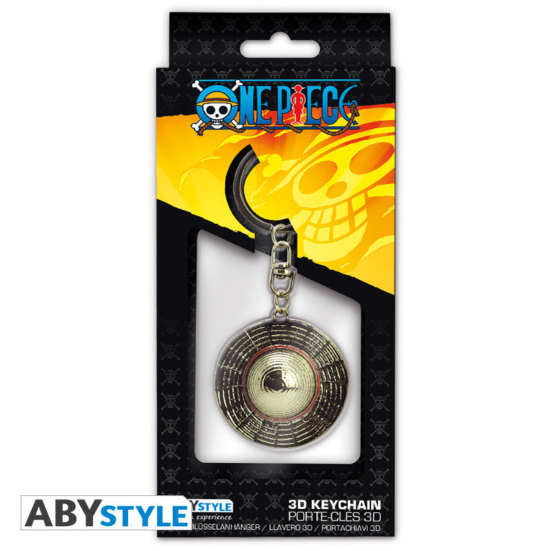 Llavero abystyle one piece sombrero de luffy