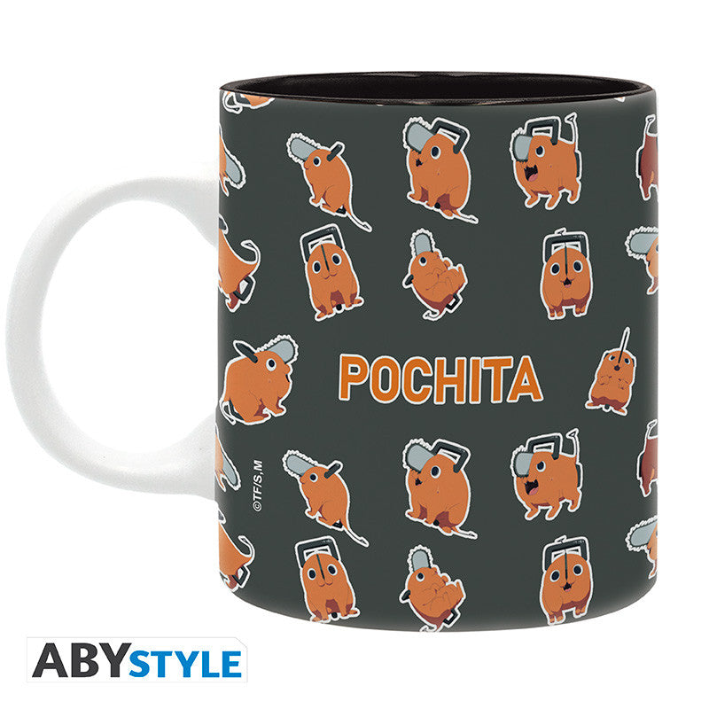 Taza abystyle chainsaw man pochita 320 ml