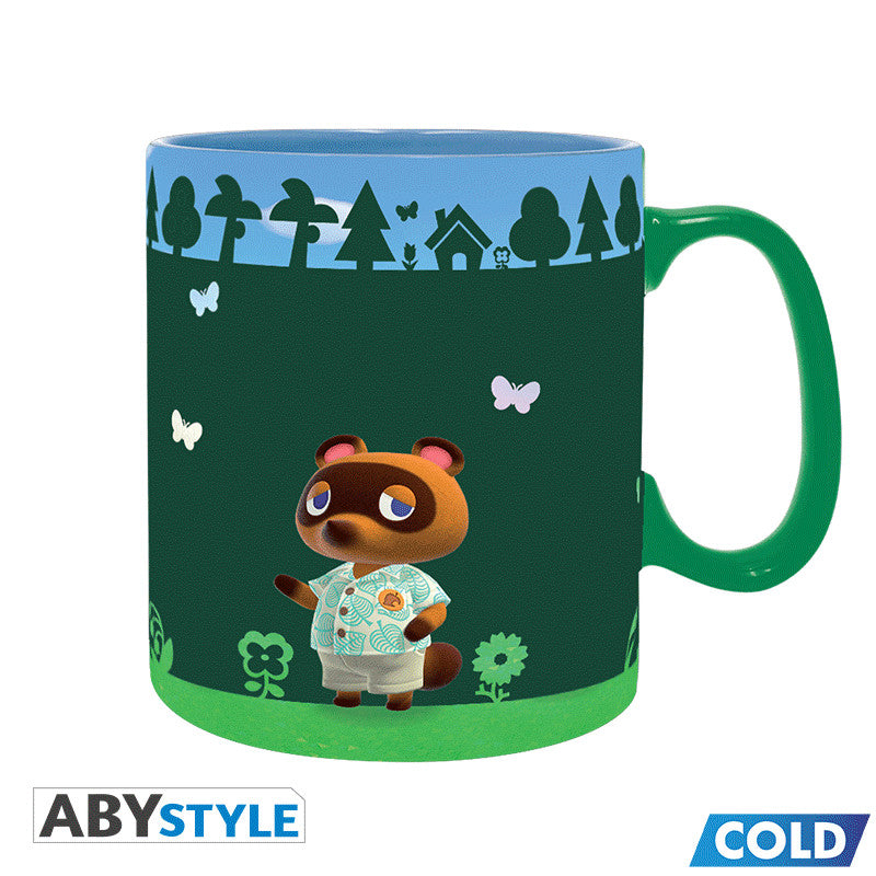 Taza termosensible abystyle animal crossing460 ml