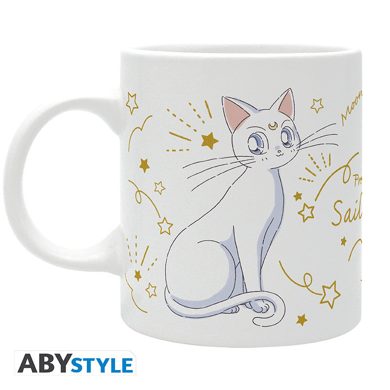 Taza abystyle sailor moon luna -  luna & artemis cats