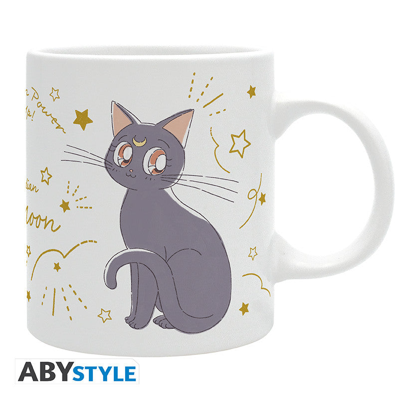 Taza abystyle sailor moon luna -  luna & artemis cats