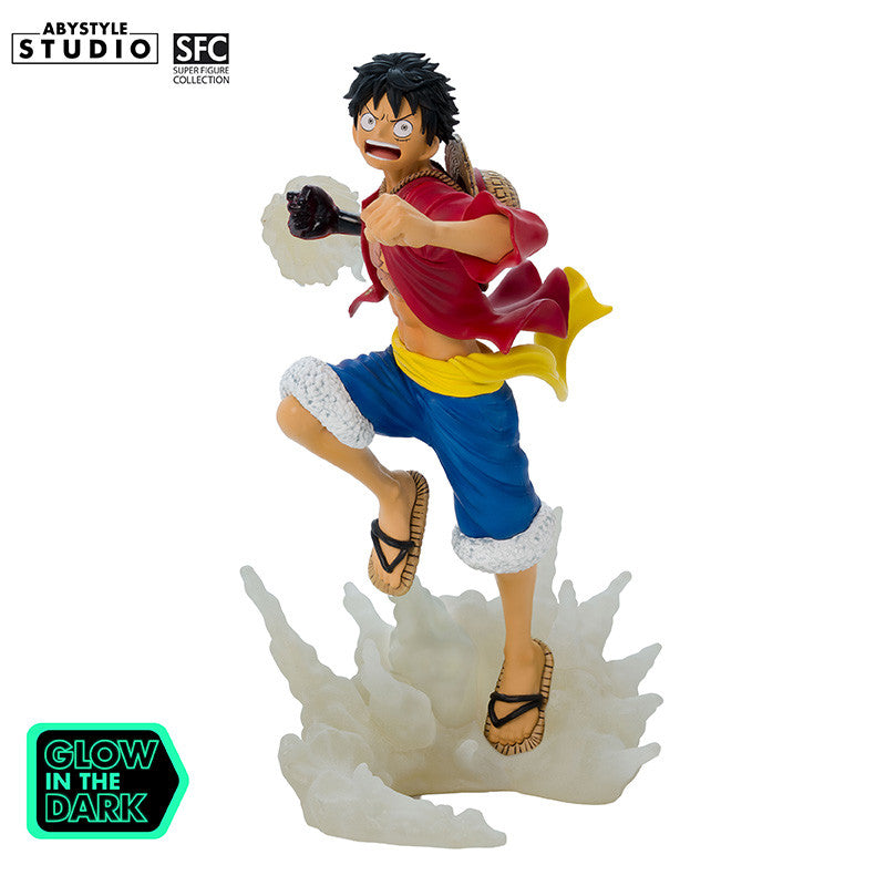 Figura one piece luffy glow in the dark