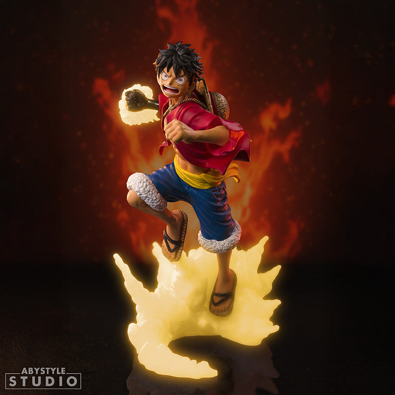 Figura one piece luffy glow in the dark