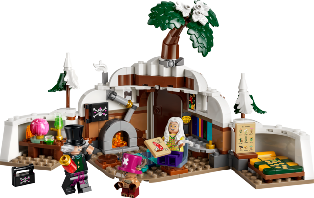 Lego one piece netflix guarida en la montaña