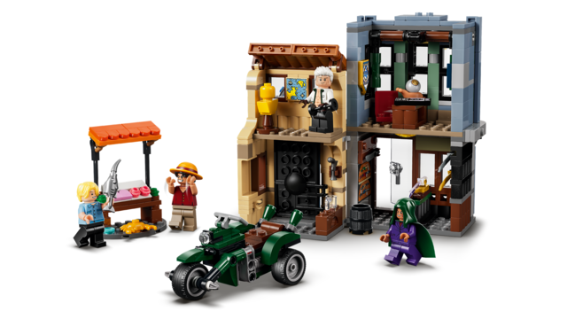 Lego one piece netflix duelo contra el capitan smoker