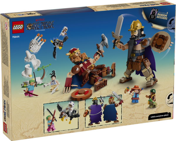 Lego one piece netflix dorry vs brogy