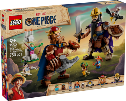 Lego one piece netflix dorry vs brogy