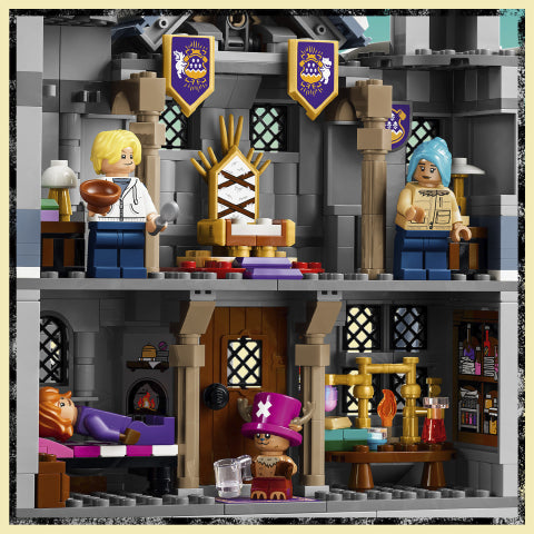 Lego one piece netflix castillo de drum