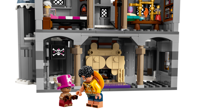 Lego one piece netflix castillo de drum