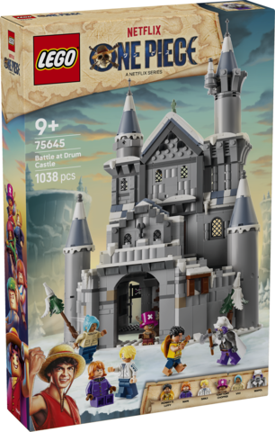 Lego one piece netflix castillo de drum