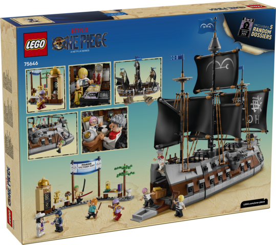 Lego one piece netflix marina de garp