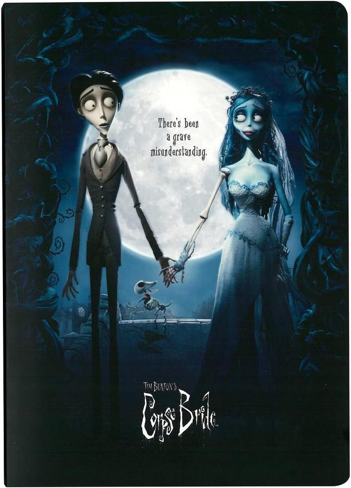 Poster la novia cadaver cuaderno tapa blanda  la novia cadaver