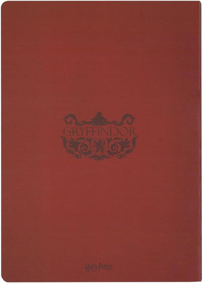 Gryffindor cuaderno tapa blanda harry potter