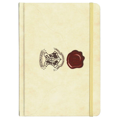 Carta hogwarts cuaderno tapa dura harry potter