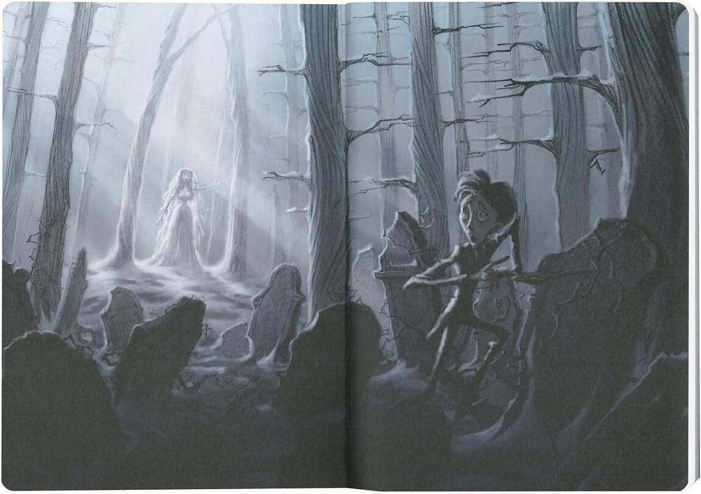 Banda skeleton cuaderno tapa blanda la novia cadaver