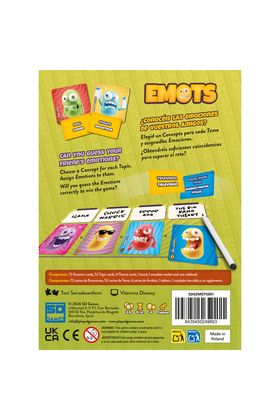 Juego de mesa emots