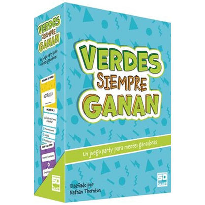 Juego de mesa verdes siempre ganan