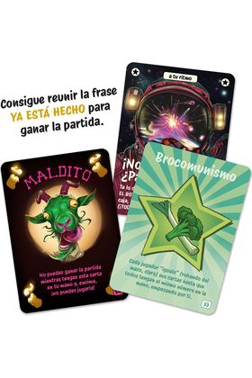 Juego de mesa ya está hecho