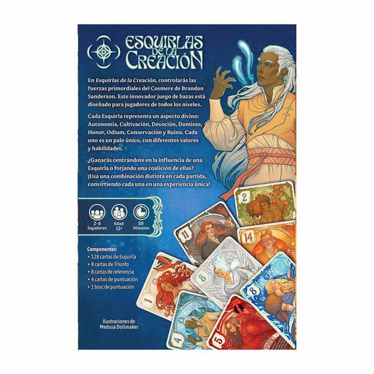Juego de mesa esquirlas de la creación