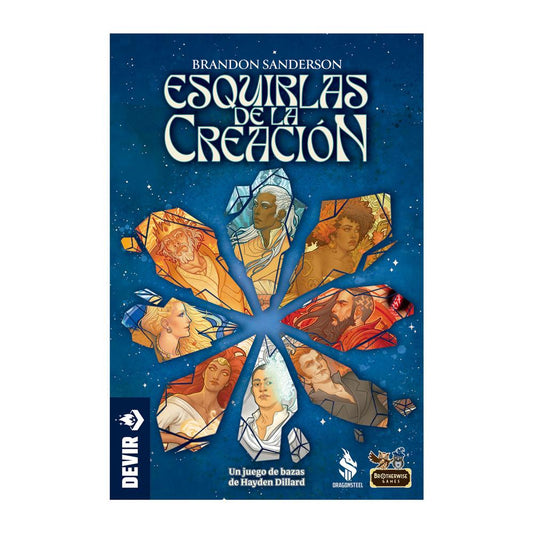 Juego de mesa esquirlas de la creación