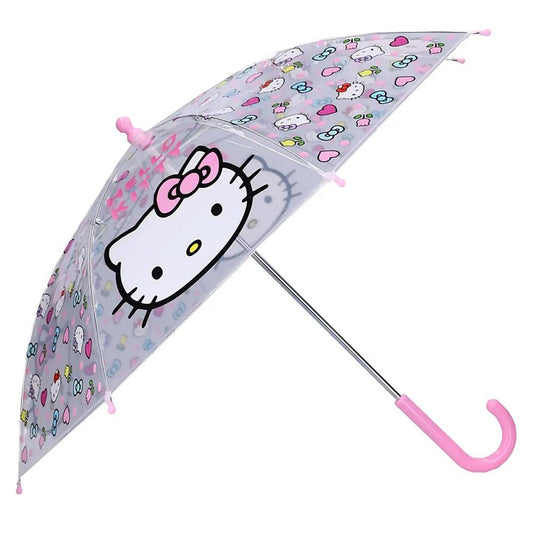 Paraguas cinereplicas hello kitty dias lluviosos