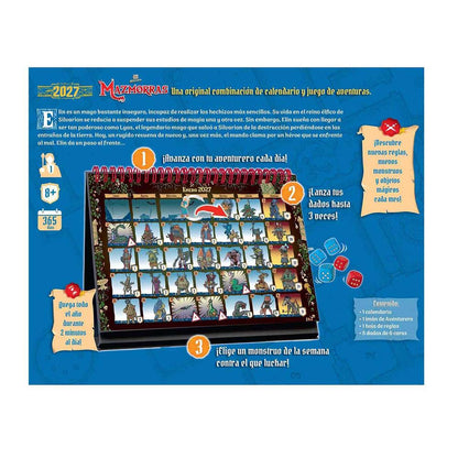 Calendario de adviento 365 adventures dungeon