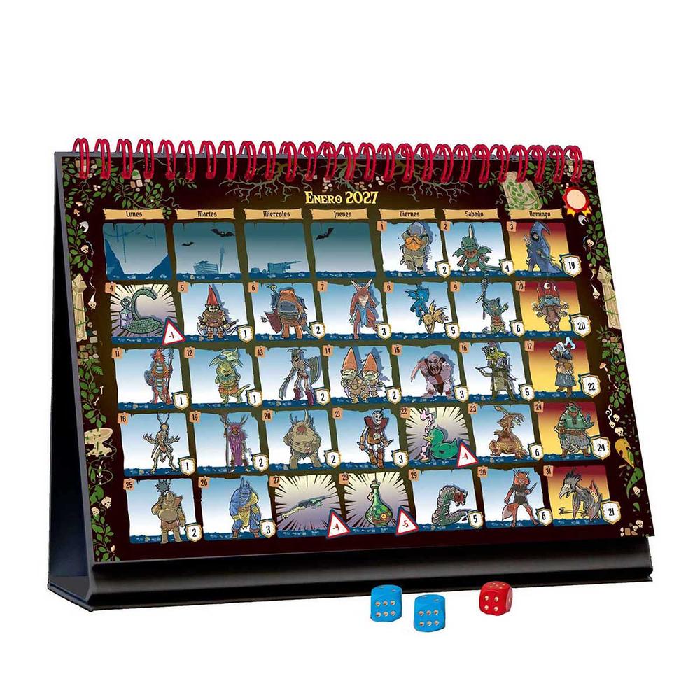Calendario de adviento 365 adventures dungeon