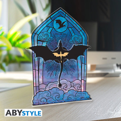 Figura acrílica diorama forth wing alas de sangre reliquia del vínculo del dragón
