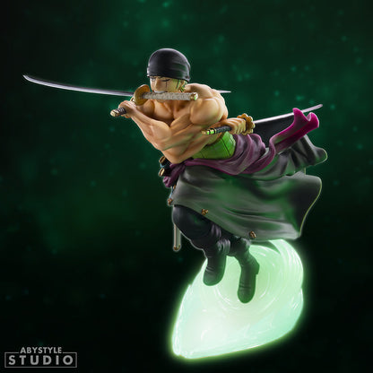 Figura abystyle one piece zoro glow in the dark