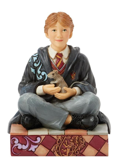 Figura Ron con Scabbers 10,5 cm