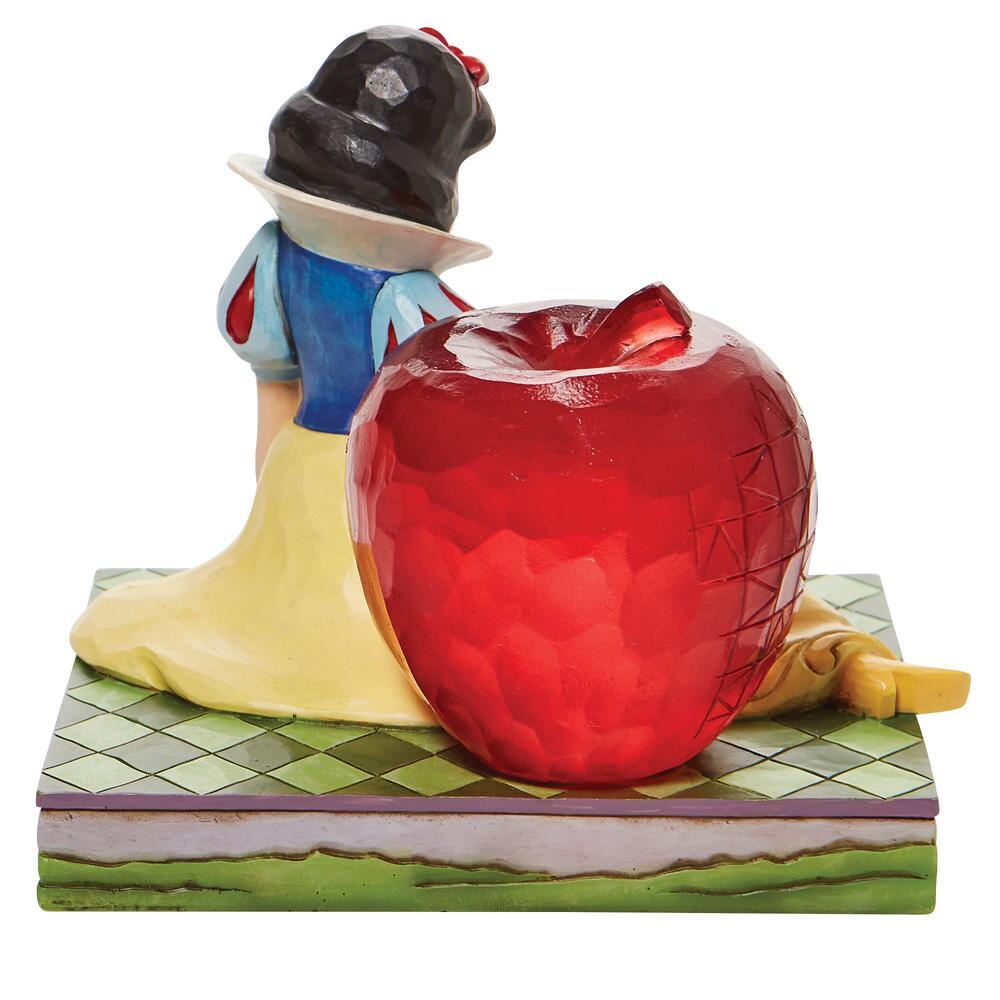Blancanieves con manzana Disney Traditions 6010098 - vista trasera