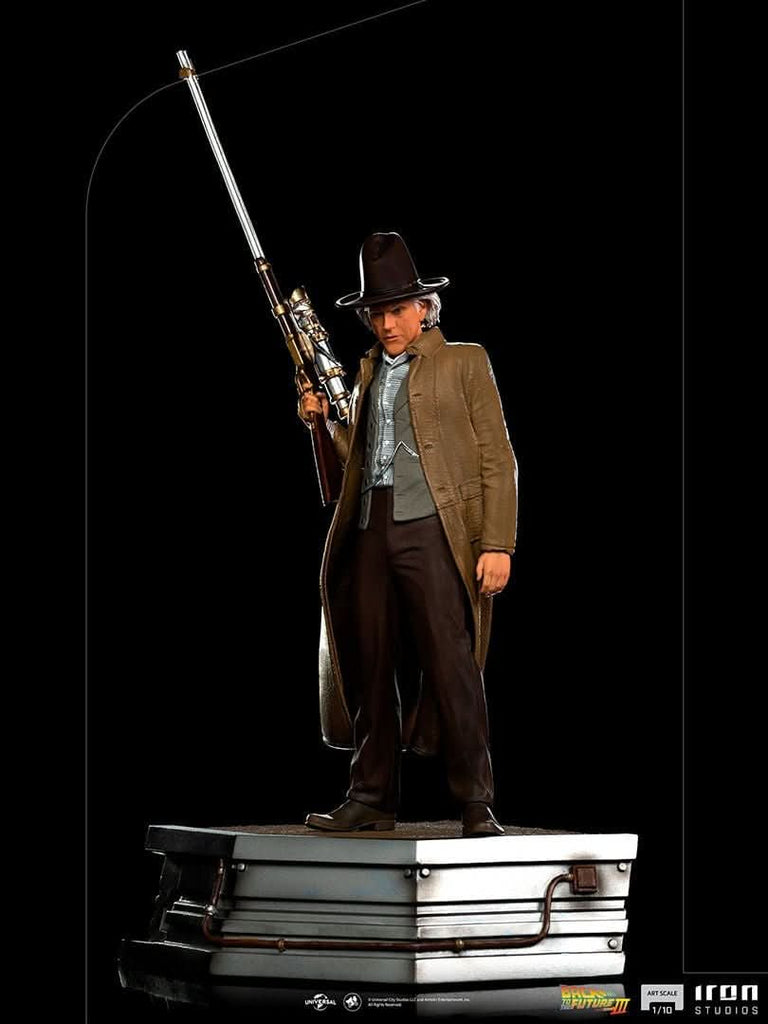 Iron Studios Doc Brown Back to the Future III Art Scale 1/10 - vista 5