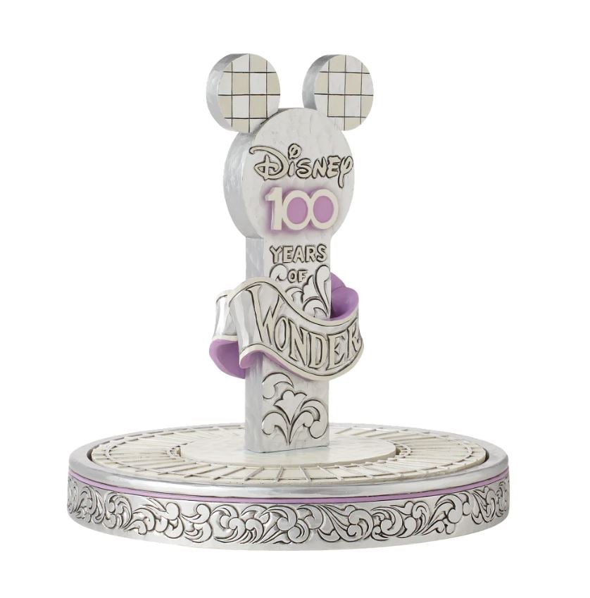 Disney 100 Years of Wonder Train Enesco 6013196 - Base y emblema Disney 100