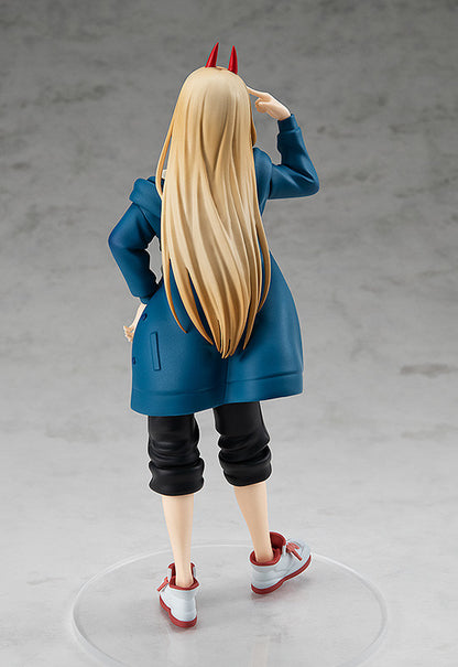 Chainsaw Man Pop Up Parade Power GSC94668 - vista trasera sobre base