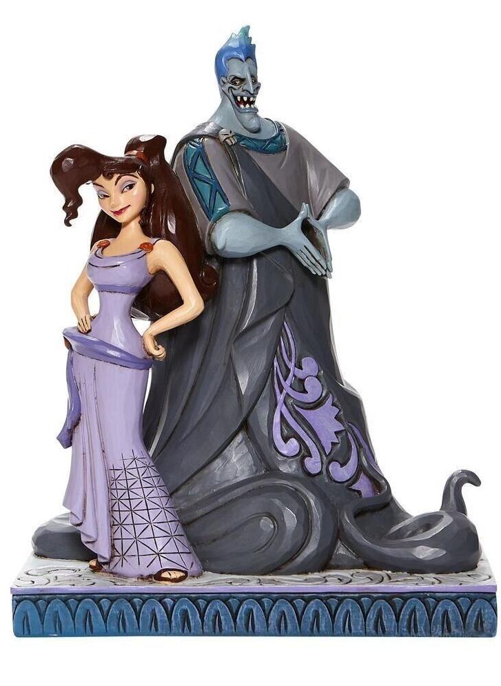 Figura Disney Traditions Jim Shore Moxie and Menace Meg and Hades Resin Statue 23 cm