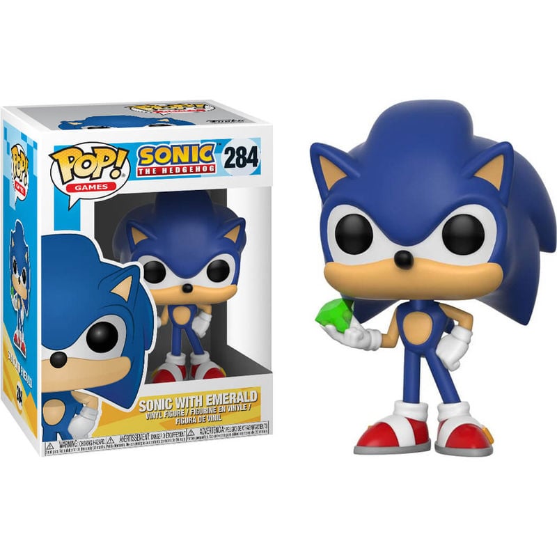 Figura POP Sonic with Emerald - imagen 2