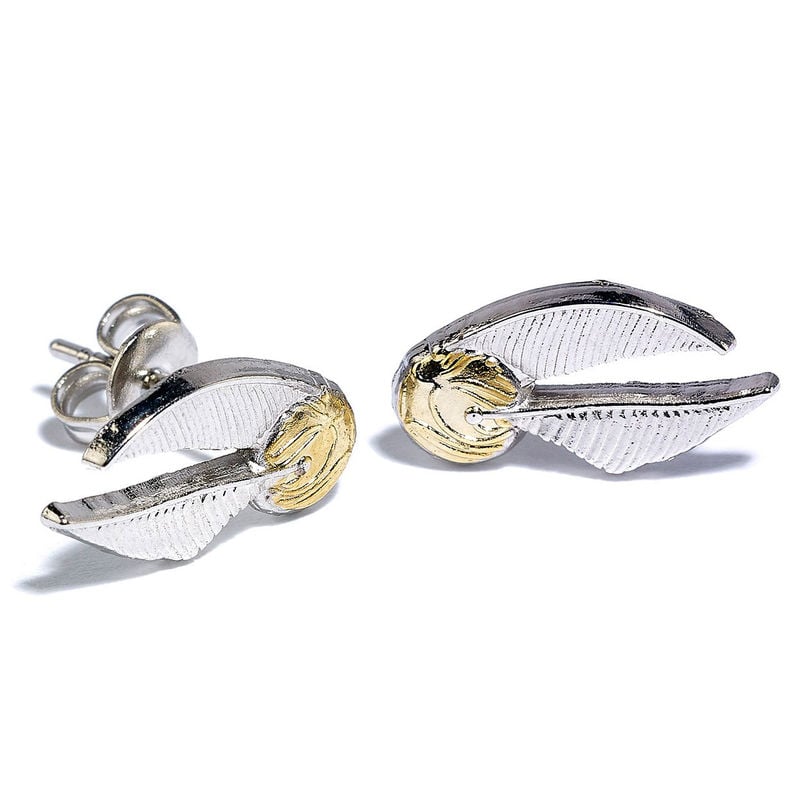 Set pendientes Deathly Hallows Golden Snitch Platform Harry Potter - imagen 3