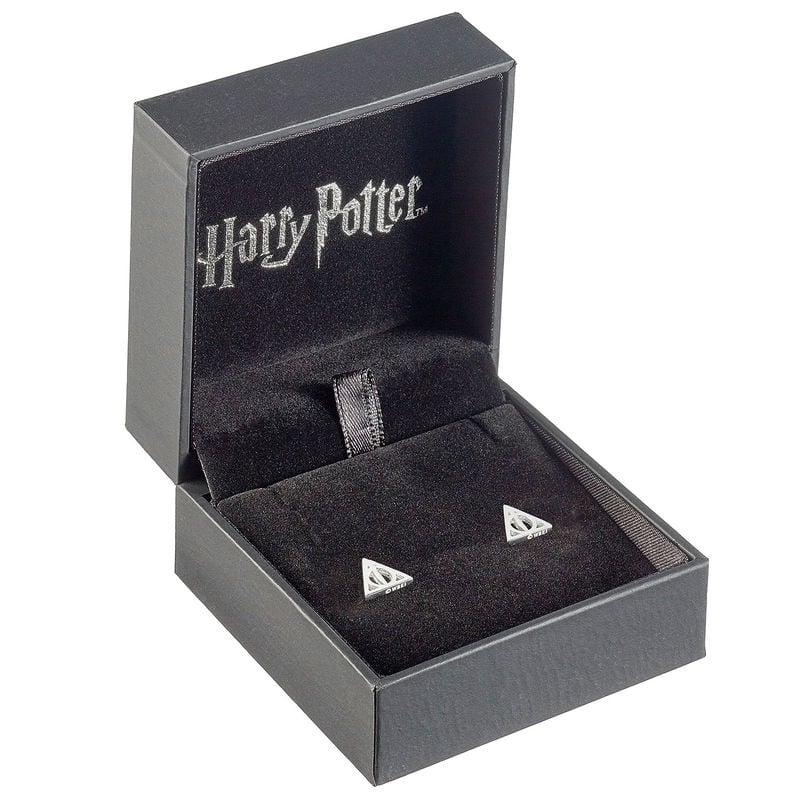 Pendientes Deathly Hallows plata - imagen 2