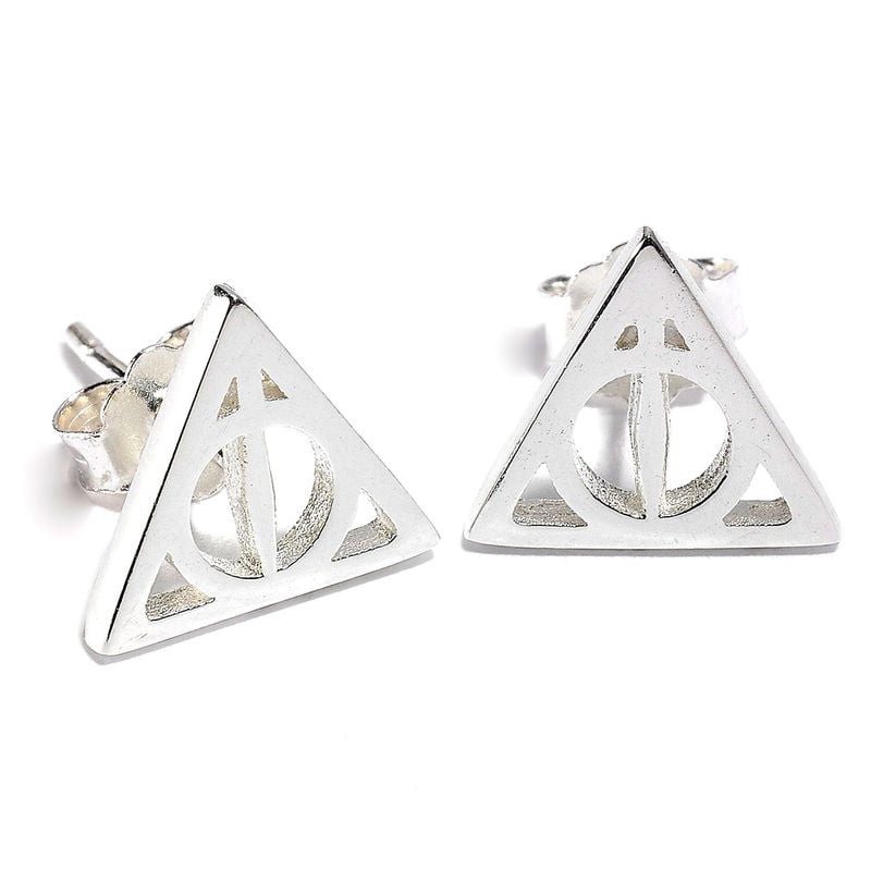 Pendientes Deathly Hallows plata - imagen 3