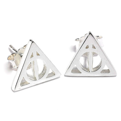 Pendientes Deathly Hallows plata - imagen 3